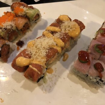 Sushi Masa - Double spicy, baby tiger, and crazy yellowtail rolls - Sushi Bars Near Me - Pensacola, Florida Sushi Masa - Double spicy, baby tiger, and crazy yellowtail rolls - Sushi Bars Near Me - Pensacola, Florida