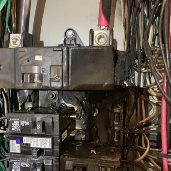 Dukes Pro Electric - Emergency service call panel on fire - Lighting Fixtures & Equipment Near Me - Garnet valley, Pennsylvania