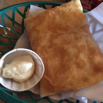 Tomasita's - Sopaipilla with honey butter - New Mexican Cuisine Near Me - Santa Fe, New Mexico Tomasita's - Sopaipilla with honey butter - New Mexican Cuisine Near Me - Santa Fe, New Mexico
