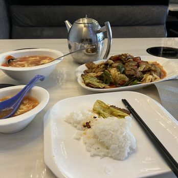 FEY Restaurant - Twice-Cook Pork Tomato Egg Drop Soup - Szechuan Near Me - Menlo Park, California FEY Restaurant - Twice-Cook Pork Tomato Egg Drop Soup - Szechuan Near Me - Menlo Park, California