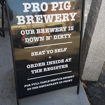 Prohibition Pig - sign out front - Breweries Near Me - Waterbury, Vermont Prohibition Pig - sign out front - Breweries Near Me - Waterbury, Vermont