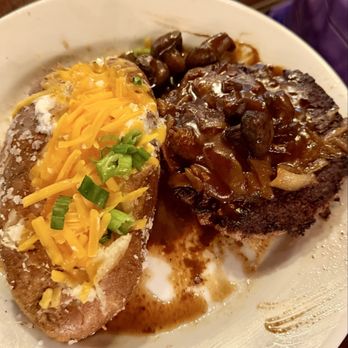 LongHorn Steakhouse - Chop Steak with a all-topping baked potato - Steakhouses Near Me - Covington, Georgia LongHorn Steakhouse - Chop Steak with a all-topping baked potato - Steakhouses Near Me - Covington, Georgia