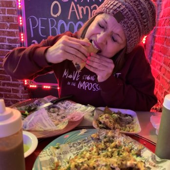 Desvelados - My friend enjoying her food - Mexican Near Me - Whittier, California