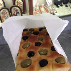 Paniko Bakery - Olive Flatbread