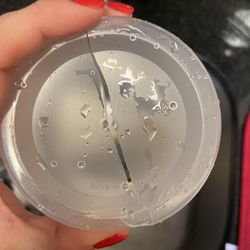 Del's Lemonade - Cracked container. Didn't notice until after a quart of dels got all over my car.