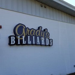 Grady's - New sign on building