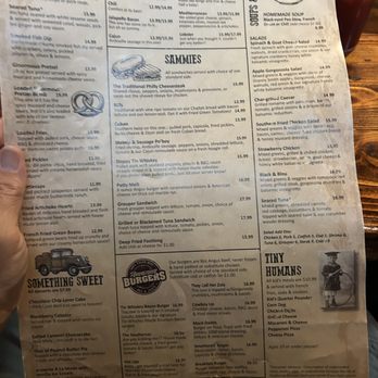 Tin Whiskey Southern Kitchen & Still - Menu Side 2 - Beer, Wine & Spirits Near Me - Cocoa, Florida