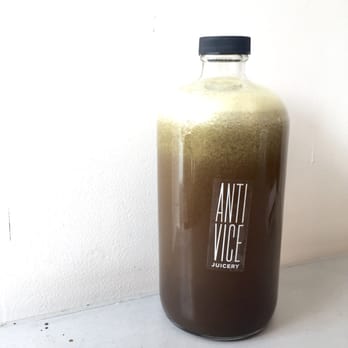 Anti Vice Juicery - a bottle of anti vice juice - Juice Bars & Smoothies Near Me - Toronto, Ontario Anti Vice Juicery - a bottle of anti vice juice - Juice Bars & Smoothies Near Me - Toronto, Ontario