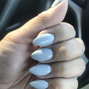 Painted Nails and Spa - Left hand - not sure why, but my ring finger was left with some raw areas around my nail. Hope it doesn't become infected later... - Nail Salons Near Me - San Ramon, California Painted Nails and Spa - Left hand - not sure why, but my ring finger was left with some raw areas around my nail. Hope it doesn't become infected later... - Nail Salons Near Me - San Ramon, California