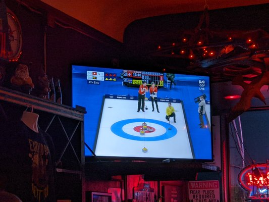 Photo of The Euclid Avenue Yacht Club - Atlanta, GA, US. Sports on TV at The Euclid Avenue Yacht Club