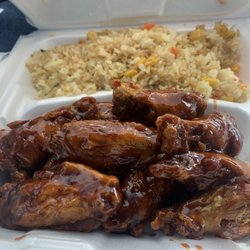 Wok N Wings - Fried Rice Ft Barbecue Wings