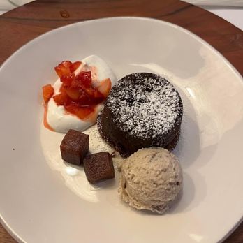 The Guarden - Dessert-Molten Chocolate Cake - Personal Chefs Near Me