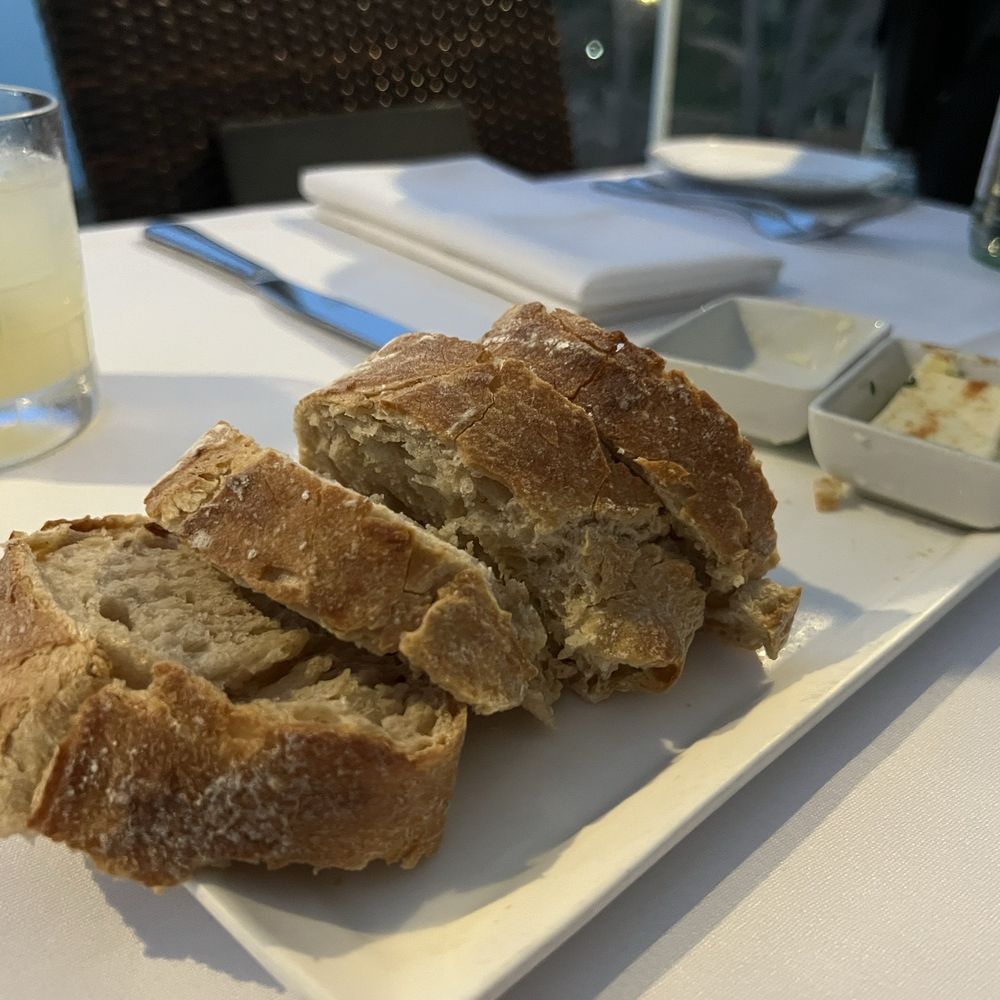 Eddie V's Prime Seafood - Complimentary bread - Seafood Near Me - La Jolla, California Eddie V's Prime Seafood - Complimentary bread - Seafood Near Me - La Jolla, California
