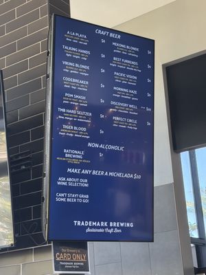 Menu photo 3 Trademark Brewing Torrance, CA