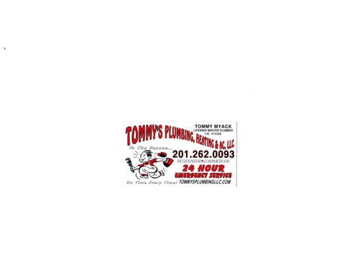 Tommy's Plumbing Logo
