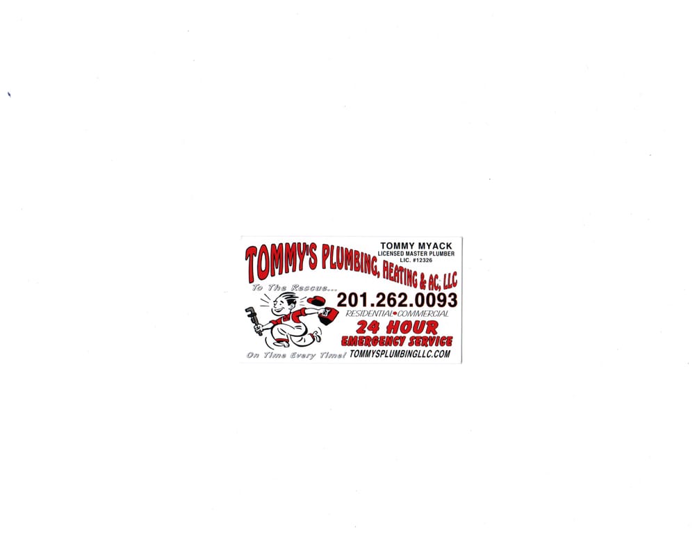 Slide of Tommy's Plumbing