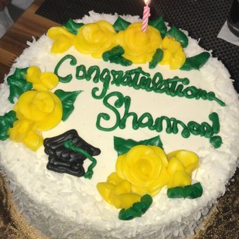 Bountiful Bread - College grad cake, was told over the phone that they would put my college emblem as well as many more decorations than just one grad cap. - Bakeries Near Me - Albany, New York