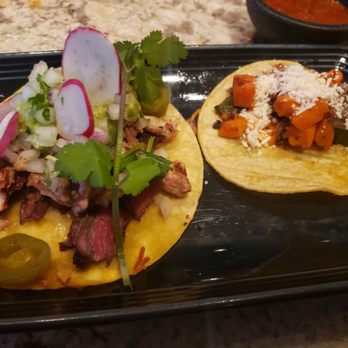 SOL Mexican Cocina - Sweet potato and black bean taco Another taco with lots of stuff on it, lol. All the food is incredible!! - Bars Near Me - Denver, Colorado SOL Mexican Cocina - Sweet potato and black bean taco Another taco with lots of stuff on it, lol. All the food is incredible!! - Bars Near Me - Denver, Colorado