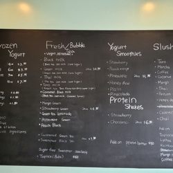 IceBerry - Menu as of June 2024