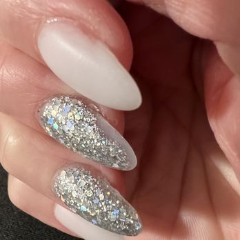 Absolute Nails - When filing down the thickness he filed off the powder. - Nail Salons Near Me - Stockton, California Absolute Nails - When filing down the thickness he filed off the powder. - Nail Salons Near Me - Stockton, California