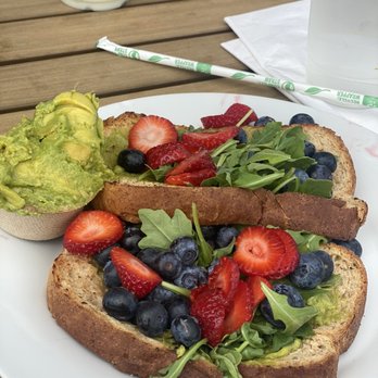 Farmhouse Cafe - Avocado toast with berries - Breakfast & Brunch Near Me - Wendell, North Carolina Farmhouse Cafe - Avocado toast with berries - Breakfast & Brunch Near Me - Wendell, North Carolina