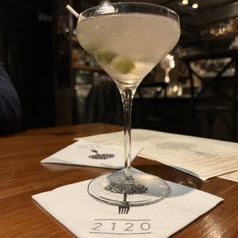 2120 - Dirty martini - New American Near Me - Seattle, Washington