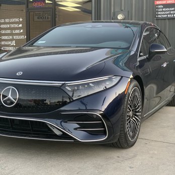 Prestige Custom Auto - EQS ceramic tints all around - Car Window Tinting Near Me