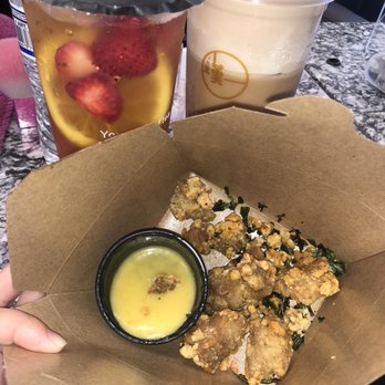 Tan-Cha - Super Fruit Tea, Royal Ceylon Milk Tea, eaten mild chicken nuggets with passion fruit sauce - Bubble Tea Near Me - Doraville, Georgia Tan-Cha - Super Fruit Tea, Royal Ceylon Milk Tea, eaten mild chicken nuggets with passion fruit sauce - Bubble Tea Near Me - Doraville, Georgia