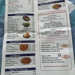 Cottage Express - Menu