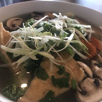 Pho Banh Mi - Vegan pho. The broth tastes like a veggie base but different. - Vietnamese Near Me - Los Altos, California Pho Banh Mi - Vegan pho. The broth tastes like a veggie base but different. - Vietnamese Near Me - Los Altos, California