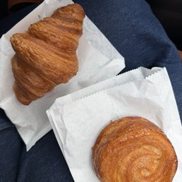 Croissant and Kouign Annan