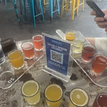 Downeast Cider House - Some samplers - Cideries Near Me - Boston, Massachusetts