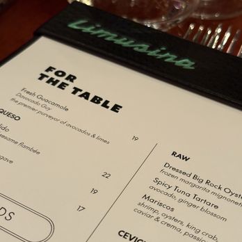 Limusina - Mexican Near Me - New York, New York