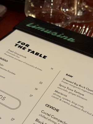 Menu photo 7 Limusina New York, NY