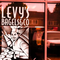 Levy's Bagels - Caught the sunrise today at Levy's Bagel in Alameda...start the day w/ homemade bagels, gluten-free options, organic coffee. #Delish #Levys