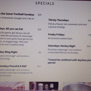 Wingporium - Daily specials! - Pubs Near Me - Mississauga, Ontario