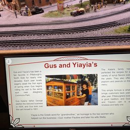 Fun and informative displays with the train exhibit Fun and informative displays with the train exhibit