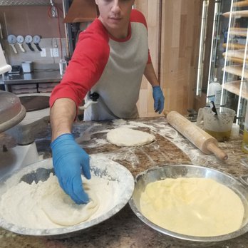 Altadena Bakery - The making of our pizza's - Desserts Near Me - Burbank, California