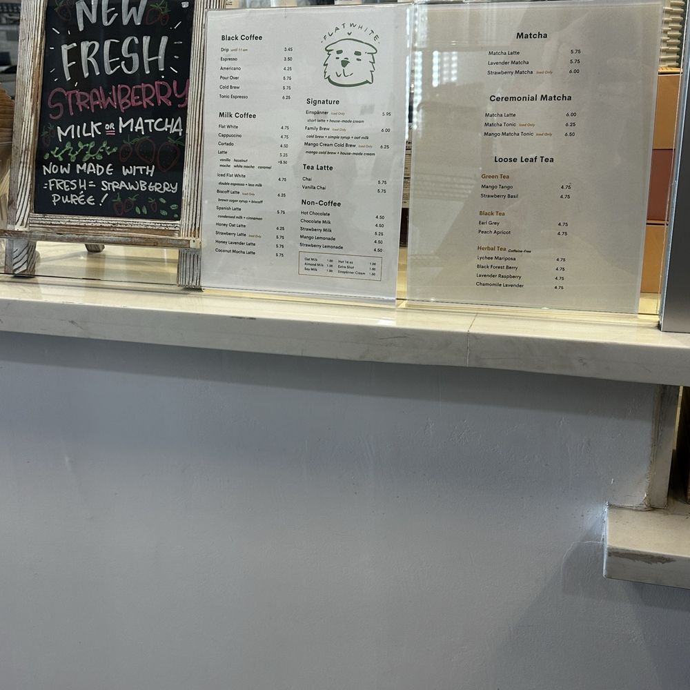 Flat White Coffee - Menu - Cafes Near Me - Cypress, California Flat White Coffee - Menu - Cafes Near Me - Cypress, California