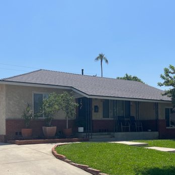 Jerry's Roofing - Front after. Provide new wood facia boards and painted edge metal drip edge. - Roofing Near Me - Whittier, California