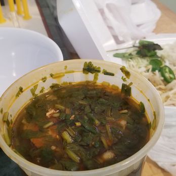 Simplee Pho - Another view of the broth after reheating in the microwave - Vietnamese Near Me - Apple Valley, Minnesota