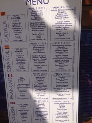 Menu photo 4 La Gritta Cadaqués, GI