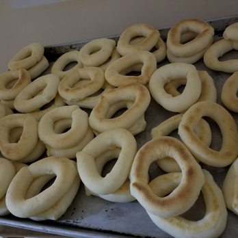 Las Caleñas - a tray of bagels ready to be baked - Colombian Near Me - North York, Ontario