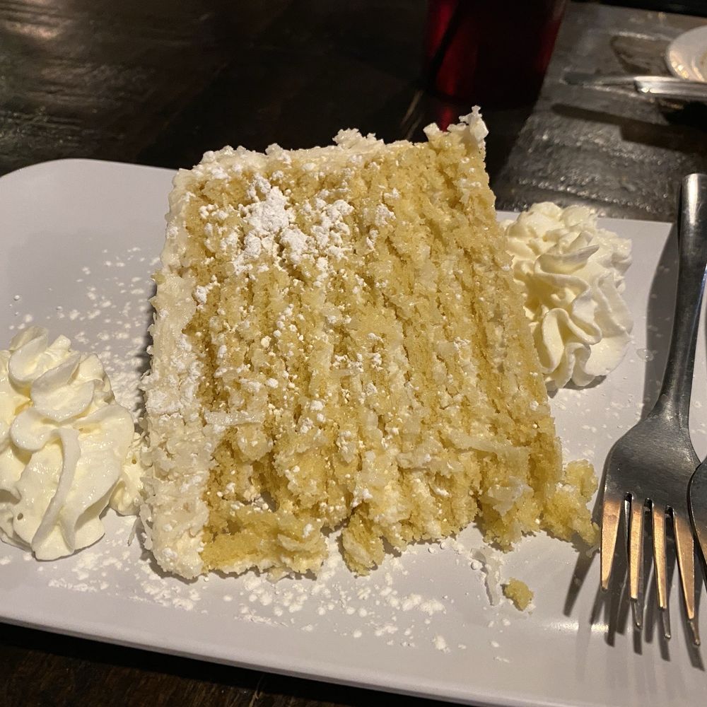 Perfect Smith Island Coconut Cake- not too sweet. Perfect Smith Island Coconut Cake- not too sweet.