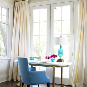 McGill Design Group - Elegant Writing Desk - White - www.myplumdesign.com - Interior Design Near Me - Toronto, Ontario
