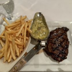 Ma Maison - NY Steak with bearnaise sauce