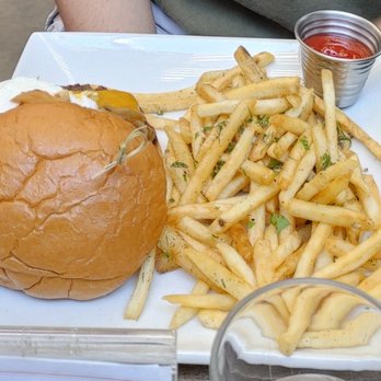 Gray Tavern - Brunch burger ... Very juicy - Breakfast & Brunch Near Me - Los Angeles, California