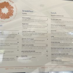 Satsuma Café - Menu