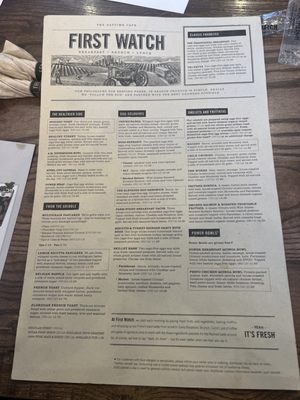 Menu photo 7 First Watch St George, UT