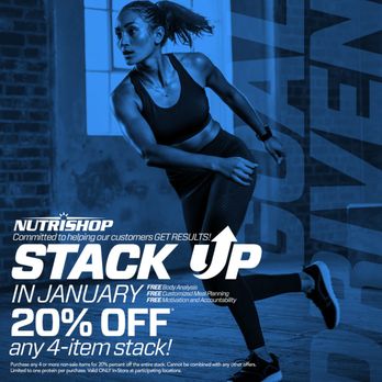 Nutrishop - January is here and that means it's the NEW YEAR.... NEW YOU! - Vitamins & Supplements Near Me - Beaumont, California Nutrishop - January is here and that means it's the NEW YEAR.... NEW YOU! - Vitamins & Supplements Near Me - Beaumont, California